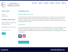 Tablet Screenshot of columbusnace.net